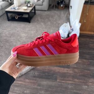 WOMEN'S ADIDAS VL COURT 3.0 BOLD PLATFORM SNEAKERS